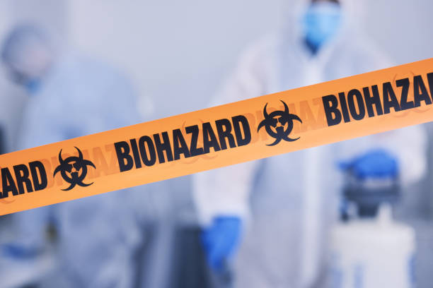 Professional Biohazard Cleanup technician working in Hanover, PA